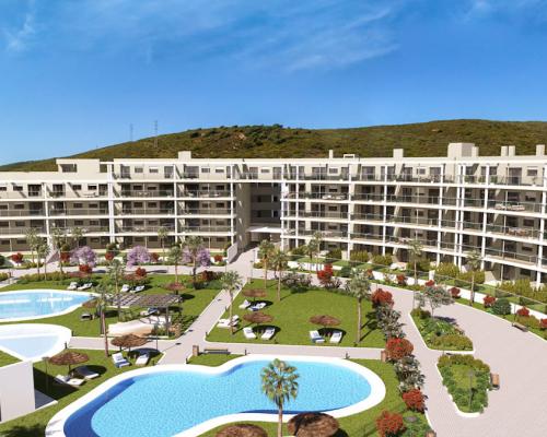 Nowe apartamenty przy play w Manilva na Costa del Sol