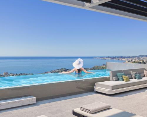Luksusowe wille z unikalnym widokiem na morze Śródziemne i Costa del Sol.