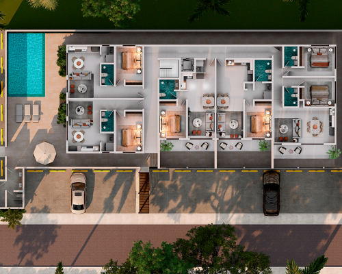 DOMINIKANA / Portofino – Apartament w klimatycznej zatoczce Bayahibe