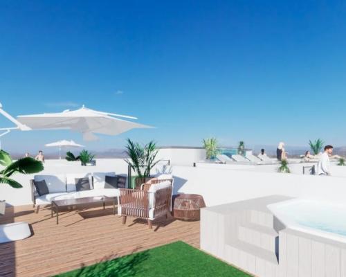 HISZPANIA/Nowoczesny kompleks mieszkaniowy, 100 m od plaży