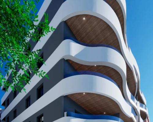 HISZPANIA/Nowoczesny kompleks mieszkaniowy, 100 m od plaży